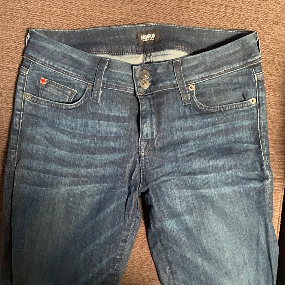 Hudson straight leg jeans size 28